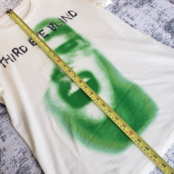 Third Eye Blind Rock Band Tshirt Green Woman Face - Picture 5 of 9